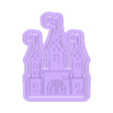 2059_CASTILLOPRINCES_100.stl STL-Datei PRINCESS CASTLE Ausstechform mit Stempel / Ausstechform PRINCESS CASTLE・3D-druckbares Design zum Herunterladen