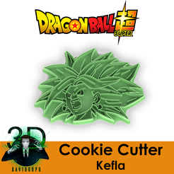Marketing_Kefla.png Descargar archivo STL KEFLA COOKIE CUTTER / DRAGON BALL SUPER • Objeto imprimible en 3D, DavidGoPo3D
