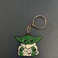 Chaveiro-Baby-Yoda.jpg Файл STL keychains - Star Wars・Модель 3D-принтера для загрузки