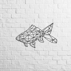 FISH.880.jpg FISH WALL ART FOR 3D PRINTING