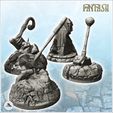 8.jpg Fantasy accessory set with hammer and shield (1) - Ancient Fantasy Magic Greek Roman Old Archaic Saga RPG DND
