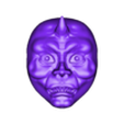horned ghost mask.obj horned ghost mask
