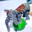 Print-in-Place Circus Elephant with 3MF and XL Versions Included!
