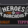 HOB-SIRDRANKALOTTIPPLE_Color.png HEROES OF BARCADIA CUP HOLDERS WALL MOUNTED