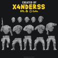 54265426.png [X4NDERSS 1⁄48] MODERN ARMY SET 6 • MODULAR • LEGION SCALE • SOLDIER • SOLDIERS • MARINE • MILITARY • EASTERN • WARFARE • BATTLEFIELD • COD • TOM • GHOST • RECON BREAKPOINT • RUSSIA • BLACK OPS • RUSSIAN • MINIATURE • 3D PRINT • PRINTING •