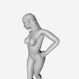 11.jpg Elf Statue Low-poly 3D model