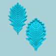 k0.png 13 Oak Tree Leaves Collection - Molding Artificial EVA Craft