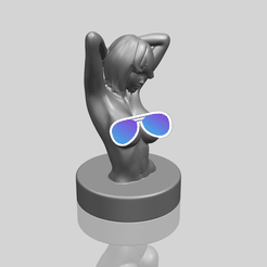 TDA0739_Naked_Girl_33_Half_BodyA00-1 - Copy.png Fichier 3D gratuit Naked Girl 33 Half Body・Design pour imprimante 3D à télécharger