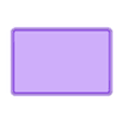 Cup Tray - Tray Body-1.STL Mesh Serving Tray