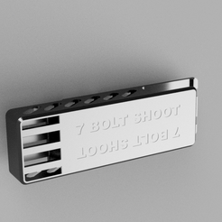 1.png Fichier STL gratuit Kit de conversion Speedloader 7 Bolt Shoot Slinghammer・Modèle à télécharger et à imprimer en 3D
