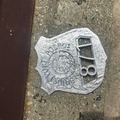 233381108_1678345232357917_4335323691057150119_n.jpg STL file Bridgeport Police Badge・3D printer design to download