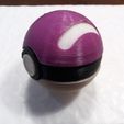 Master Ball Violette.jpg POKEBALL Ø 72 mm with opening button