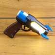 9.png Ana Dart Gun - Overwatch - Printable 3d model - STL + CAD bundle - Commercial Use