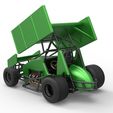 12.jpg Diecast Winged Sprint car Scale 1:25