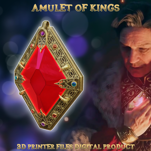 Collier The Elder Scrolls IV Oblivion Amulette of Kings
