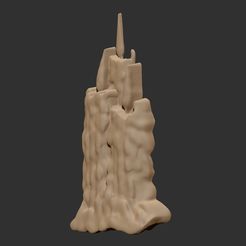 ZBrush-Document.jpg Brennende Kerze