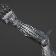 Preview3.png Cyberpunk 2077 Johnny Silverhand Arm 3D Print Replica 3D print model