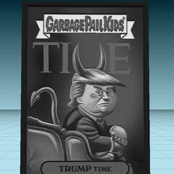 trump-time2.jpg trump times - garbage pal kids card
