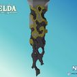 Folie15.jpg Master Sword - Zelda Tears of the Kingdom - Decayed and Fused - Life Size