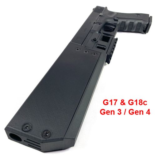 GHK Original Umarex GLOCK 17 Gen3 GBB Frame (#G173-18