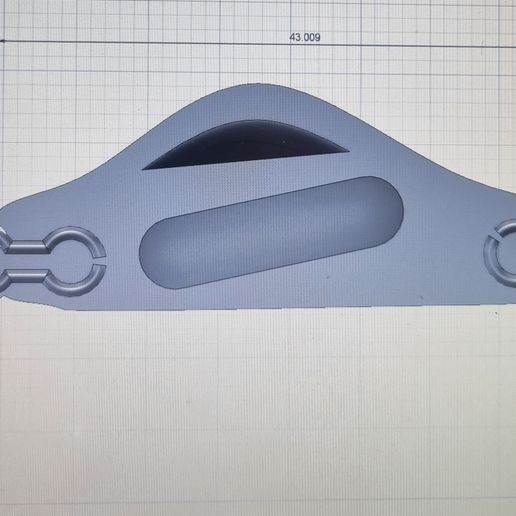 Caterpillar crank 3D model