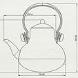 pas 33.14 44.02 30.05 Teapot Inspired by childhood to download in stl and obj.