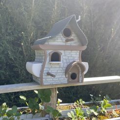 thumbnail_IMG_1125.jpg STL file perch nesting box drinking trough feeding trough・3D printer design to download