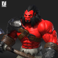 Axe-Dota2.194.png Axe Dota 2 3D Print Model STL 3D print model
