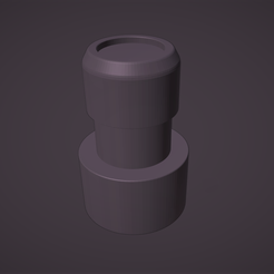 adapter.png Archivo STL Adaptador - Pistola de masaje・Plan para descargar y imprimir en 3D, Alterogg