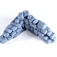 StoneWallRuins-3.jpg 3D file Stone Wall Ruins・3D printable model to download