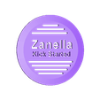 Tapa_con_KS-Zanella.stl Centrifugal Clutch cover fix for Zanella 50cc. motorbike (moped)