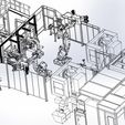 7.jpg industrial 3D model crankcase lower body production line