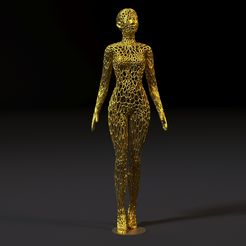 10007.jpg 3D file Woman statue・3D printer design to download