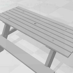 Capture-2.jpg STL file Camping table 1/10・3D print model to download