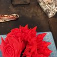 Dragon rose, Saint-Valentin, animal de compagnie articulé et flexible, impression en place, fantaisie.