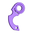 Karambit - V2 Small.stl Karambit Keychain V2 - SPINNER NO BEARING TIKTOK KEYRAMBIT KEYSPINNER SOLID ROTATION