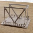 Pratt-Truss-Bridge-28mm-15mm-Miniature-Wargaming-Terrain-Tabletop-STL-for-3D-Printing-Extension-RD.jpg Pratt Truss Bridge - Miniature Wargaming Terrain