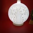IMG_20230906_123347125.jpg Rudolph The Red Nosed Reindeer CHRISTMAS ORNAMENT TEALIGHT WITH TWIST LOCK CAP