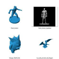 Annotation-2023-06-05-112347.jpg STL file Flesh_Golem.stl Flesh_Golem_Updated.stl Flesh_Golem_Updated_presupported.stl Geng_final_sup.stl Gengar_Teeth3_fab.stl Turian-Cruiser.stl to_scale_ancient_red_dragon.st・3D printer model to download