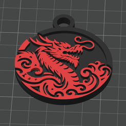 Snímek-obrazovky-2024-02-08-203630.png Chinese dragon keychain - multicolor
