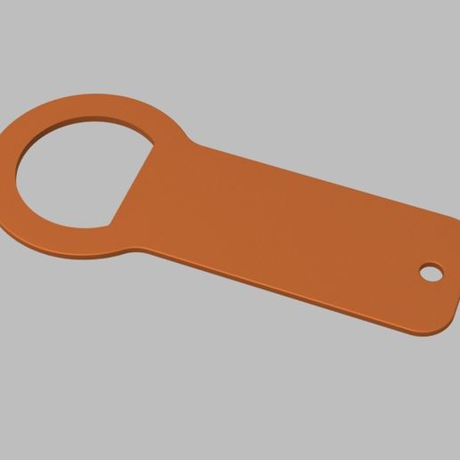 Bottle opener 3D model