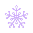 Snowflake-v8.stl Snowflakes