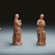 Xmas_3Dprintable_Shepherd_01_Remastered.png Christmas nativity figurines Set 3D Printable 3D Scan