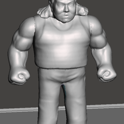 Untitled.png Archivo OBJ wwf wwe aew ecw wcw retro・Design para impresora 3D para descargar