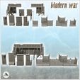 2.jpg Set of concrete block, fence and barrier for fortified position (2) - Cold Era Modern Warfare Conflict World War 3 Afghanistan Iraq Yugoslavia