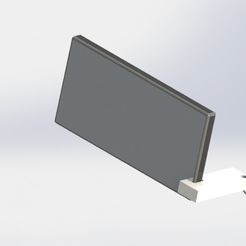 imagen2.jpg Бесплатный STL файл Горизонтальный держатель для мобильного телефона брелок・3D-печатная модель для скачивания