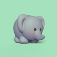 Cod2333-RoundBabyElephant-2.jpg Round Baby Elephant