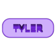 Tyler.stl Tyler-Name tag