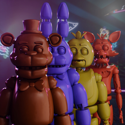 portada2.png FNAF Articulables Collection - Five Nights At Freddy's Characters