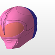 front.png power rangers mmpr pink ranger helmet stl file